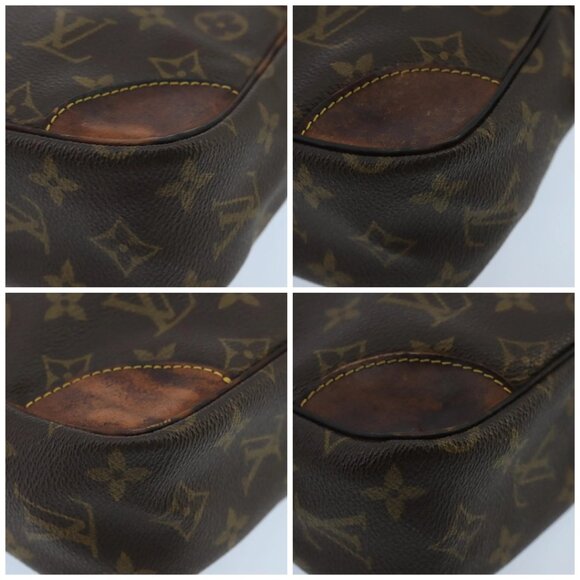 LOUIS VUITTON Monogram Compiegne 28 Clutch Bag M51845 LV Auth 100367 - Picture 14 of 16